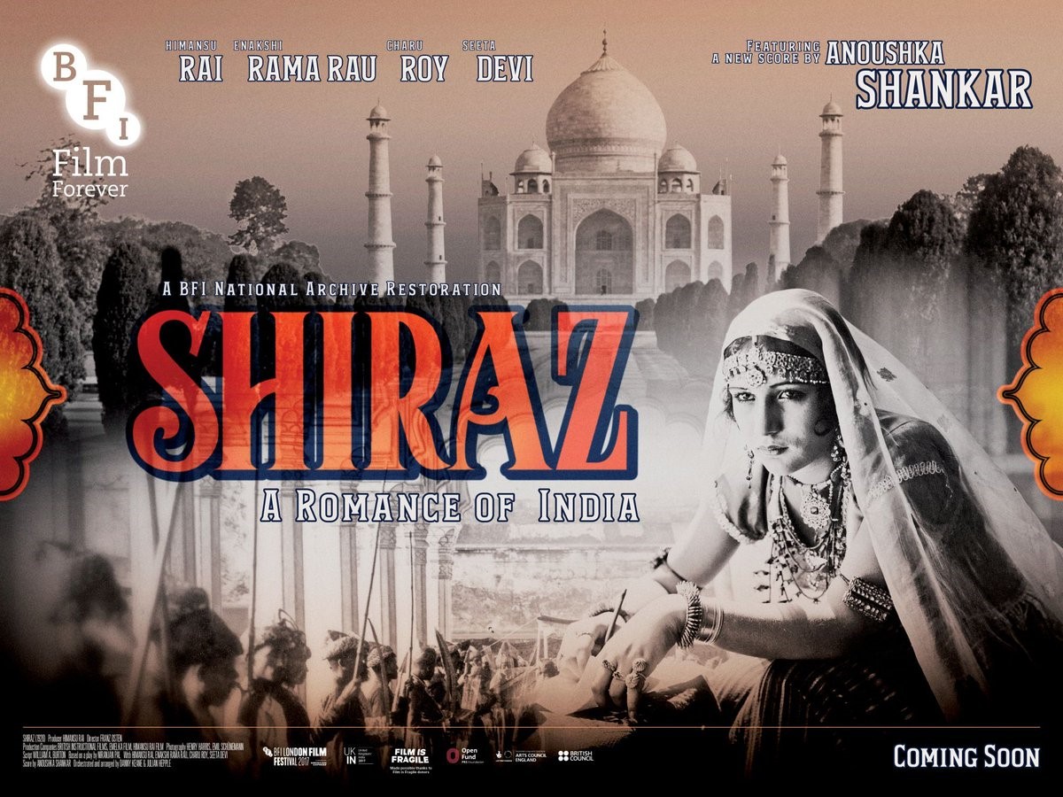 SHIRAZ (U) - 1928 India/UK/Ger 105 min