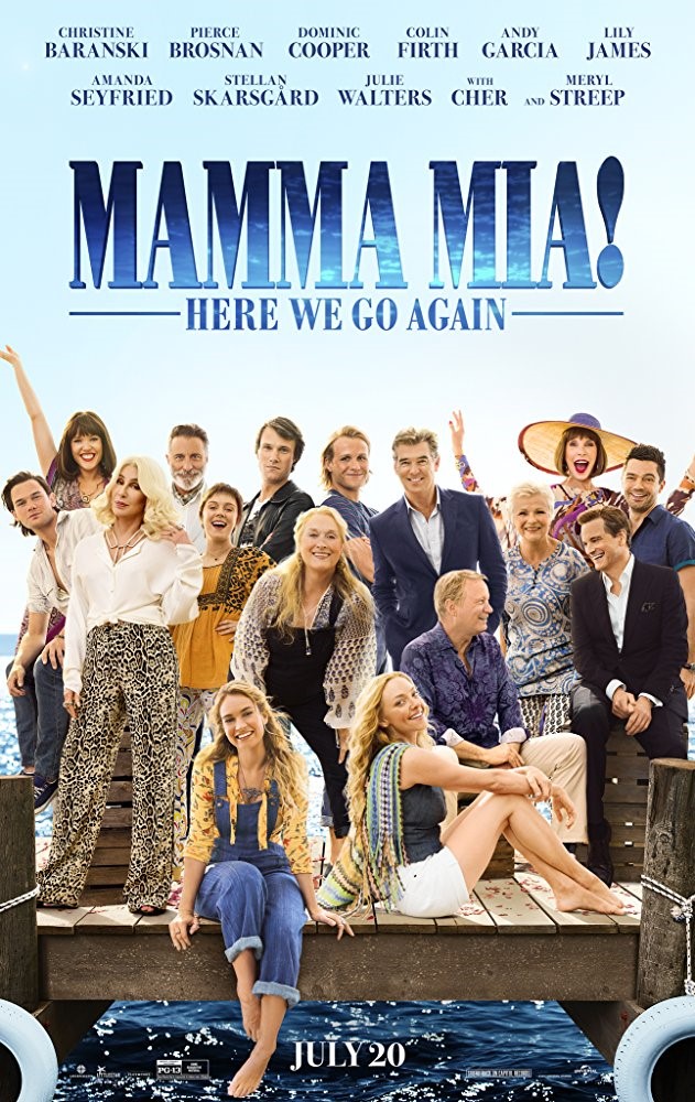 MAMMA MIA! HERE WE GO AGAIN (PG) - 2018 UK/USA 114 min