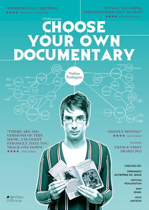 Choose Your Own Documentary - A unique live experience where the audience is in control. You decide Nathan